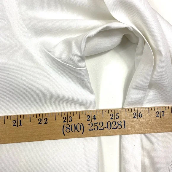 Charles Tyrwhitt Men's Long Sleeve Button Down White Shirt Non-Iron 16.5/34 - Picture 9 of 11